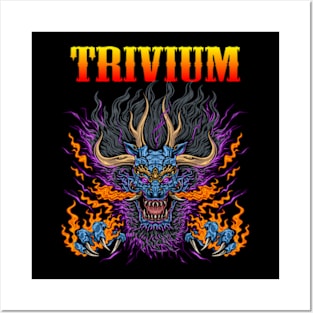 TRIVIUM MERCH VTG Posters and Art